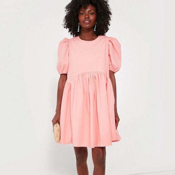 Tuckernuck Dresses & Skirts - Tuckernuck Hyacinth Allie Coral Mini Babydoll Oversized Dress